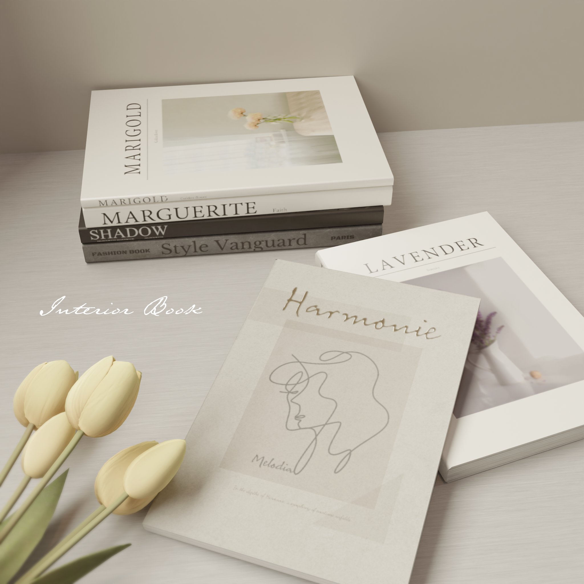 【3D小物】🌟更新あり🌟インテリアブック