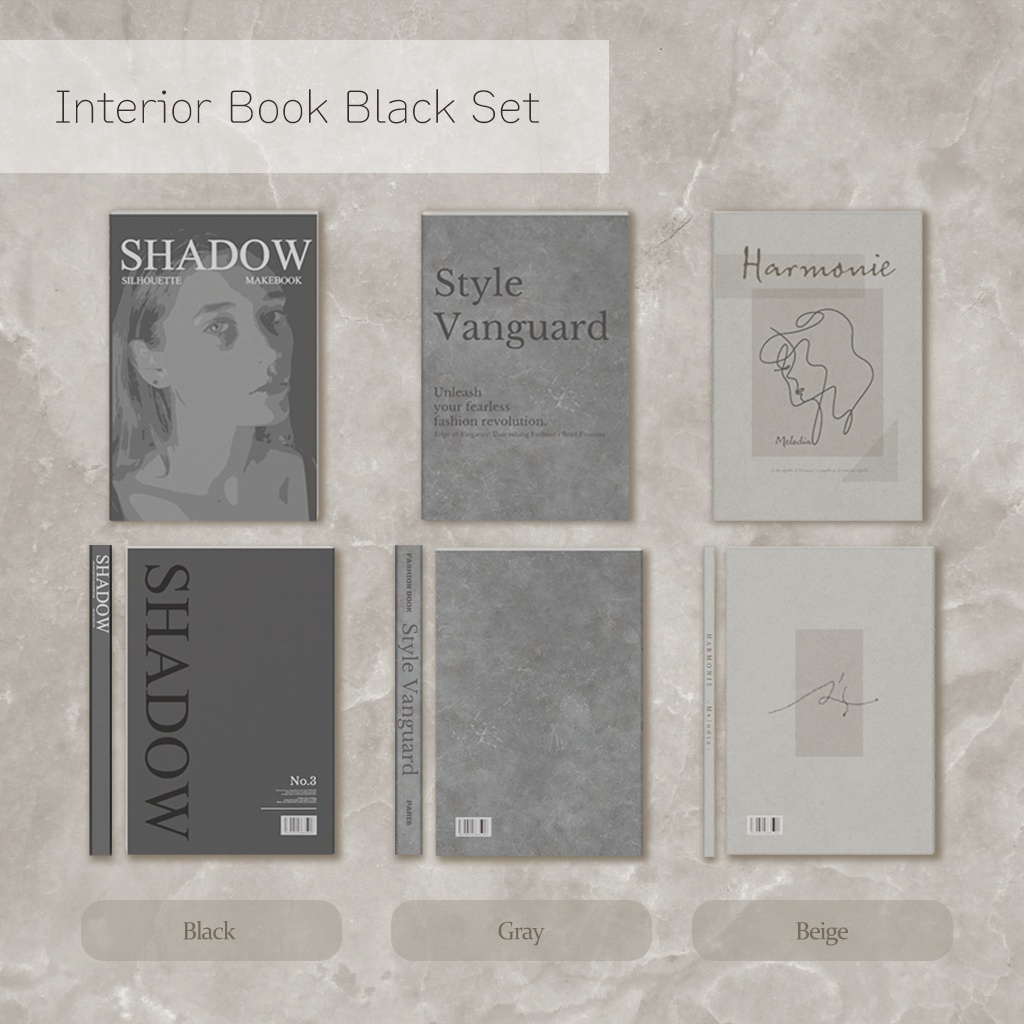 【3D小物】🌟更新あり🌟インテリアブック