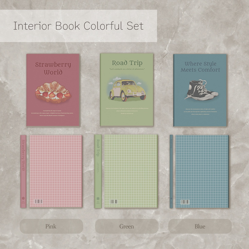 【3D小物】🌟更新あり🌟インテリアブック