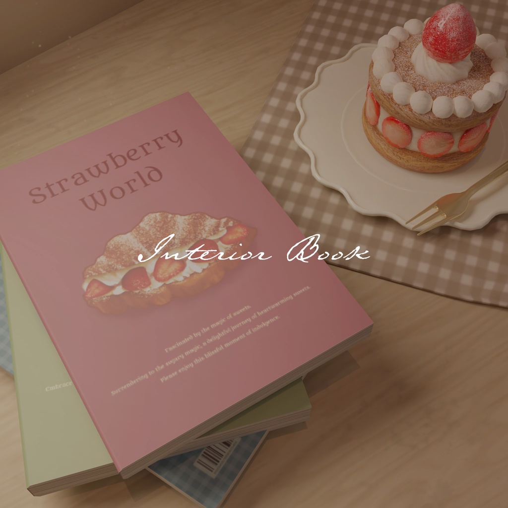 【3D小物】🌟更新あり🌟インテリアブック