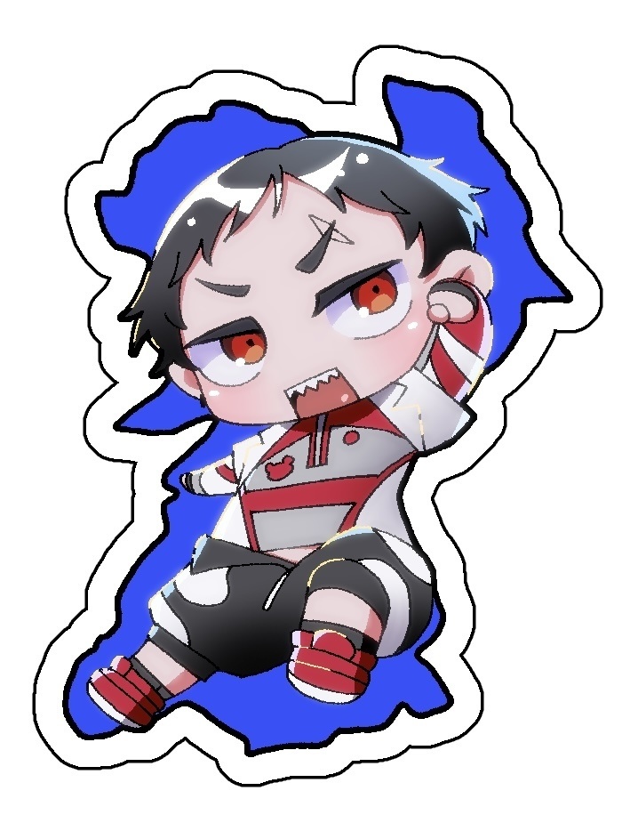 【ハナアカ】ステッカー【熊本】