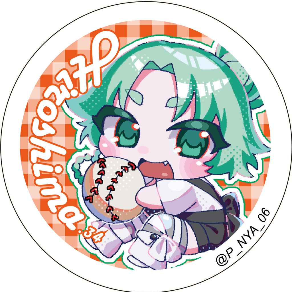 【ハナアカ】缶バッジ【広島】