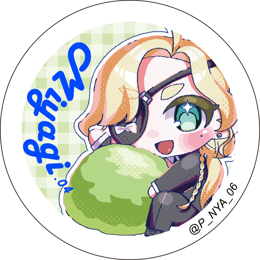 【ハナアカ】缶バッジ【宮城】