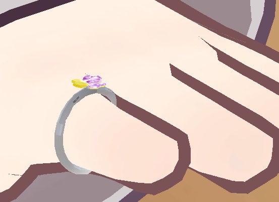無料版あり!シロツメクサ三つ葉の指輪【VRChat向け】
