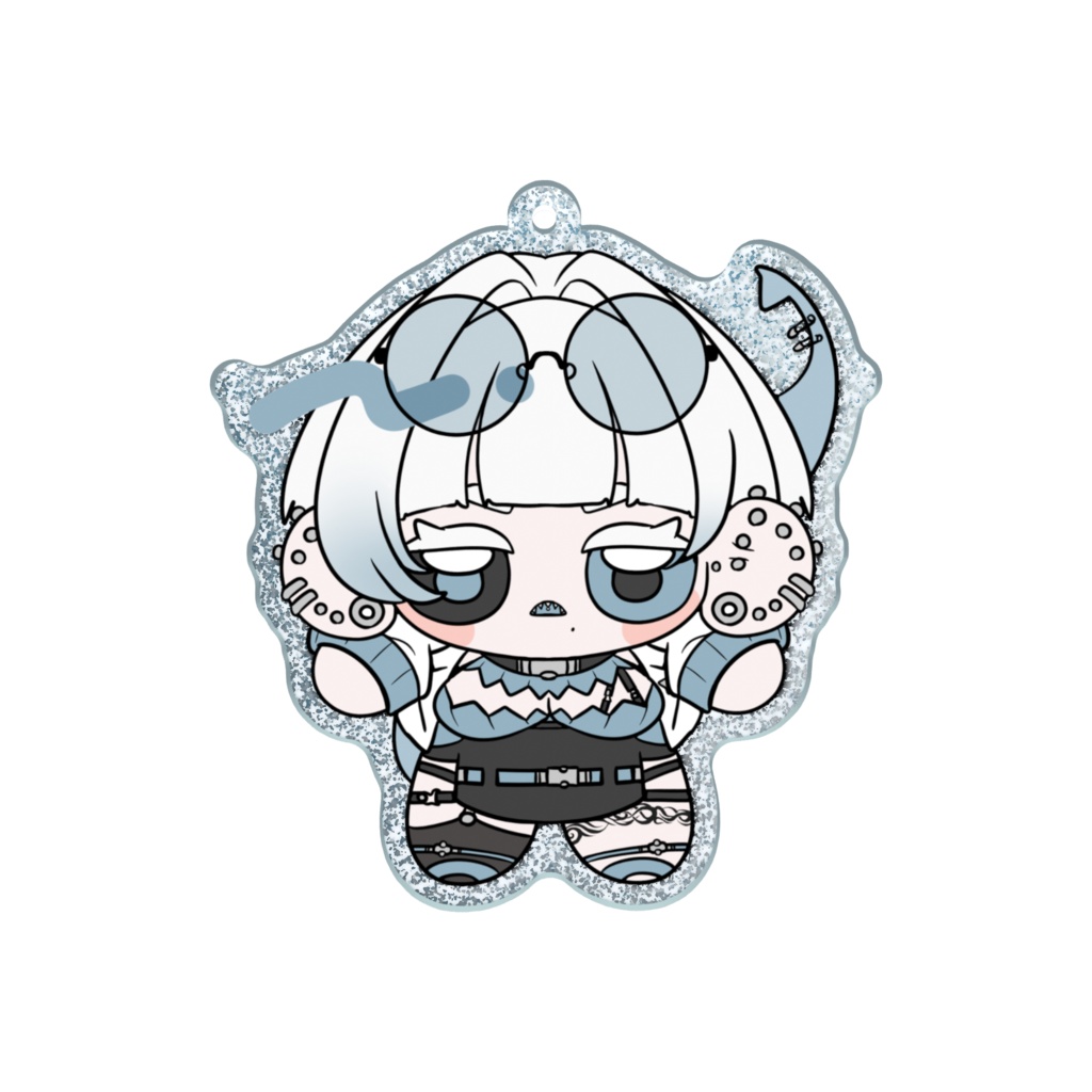 ムチムチ2頭身ラメアクキー