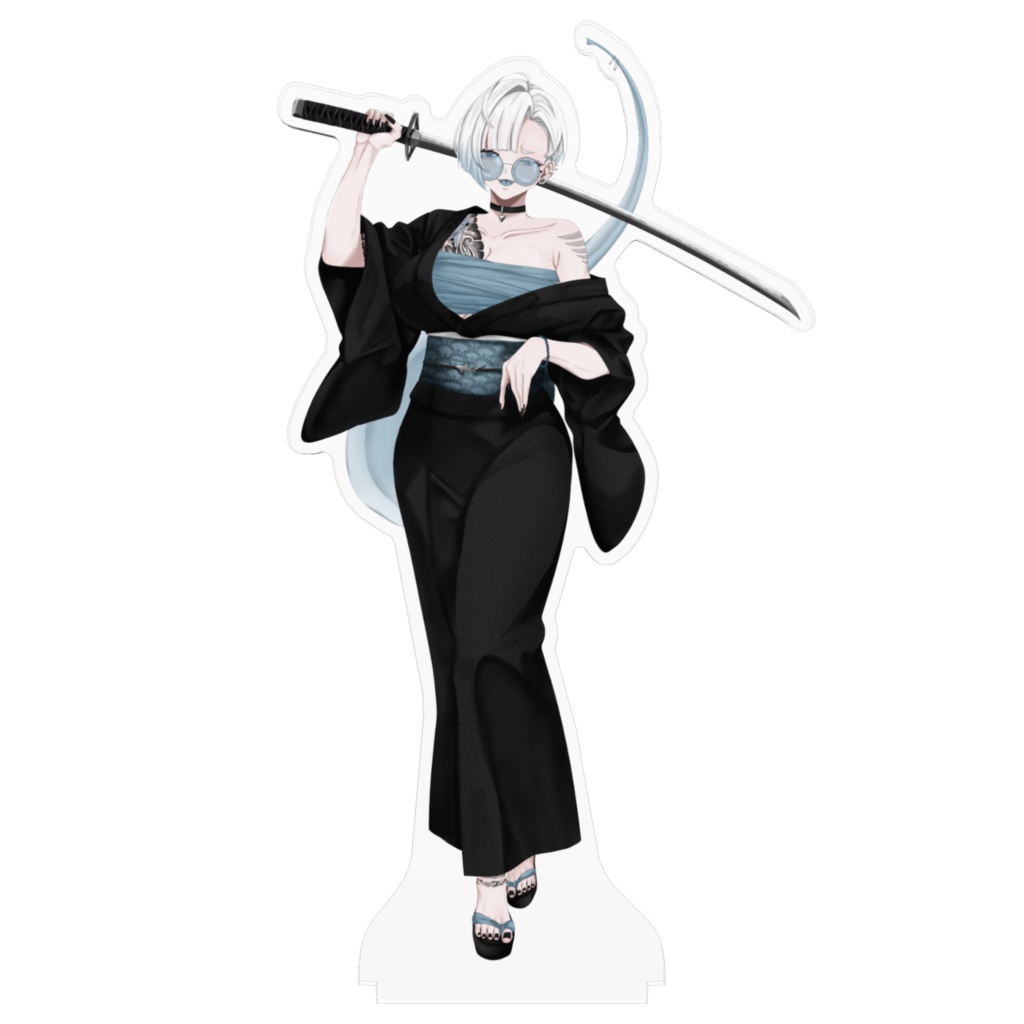 ヰ捶尾ヰ游和装アクリルスタンド