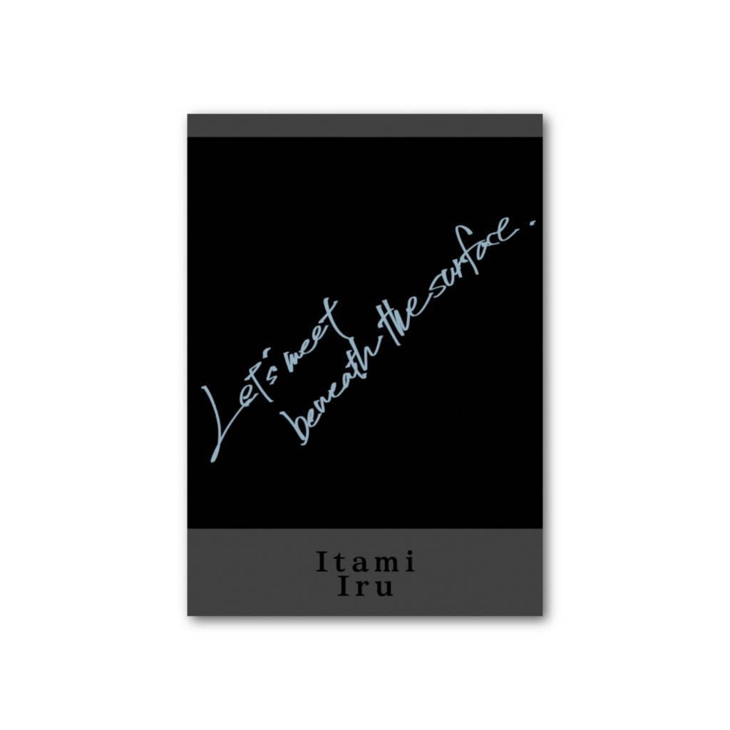 ヰ捶尾ヰ游チェキ風カード