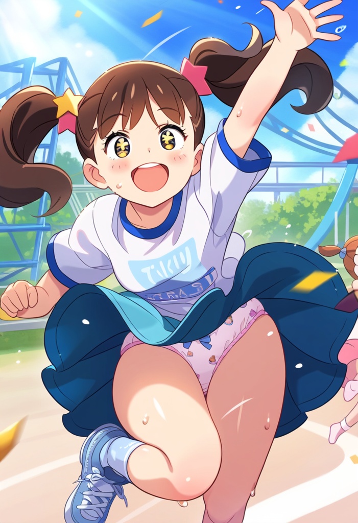 NovelAI V3 ダイナミックパンチライラストまとめ(152枚)