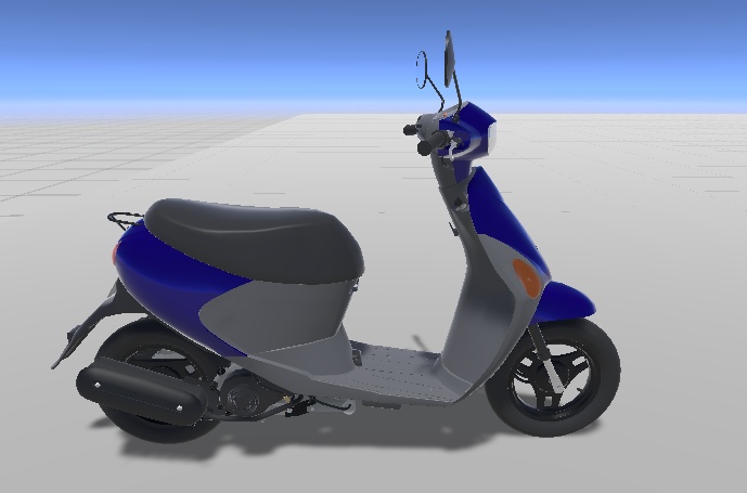 <無料>VRC想定 スクーターTYPE-CA45 VRChat