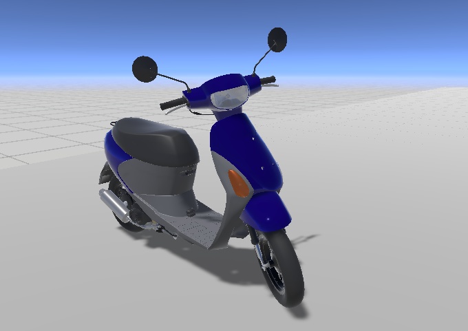 <無料>VRC想定 スクーターTYPE-CA45 VRChat