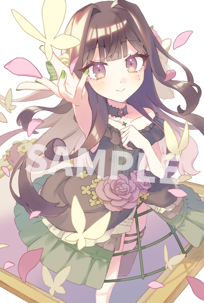 こしょチャンネル登録者数1000人記念グッズセット(アクリルボード&クリアカード)