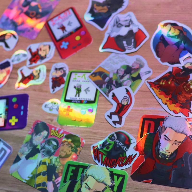 洋ゲーフェス2022フレークシール