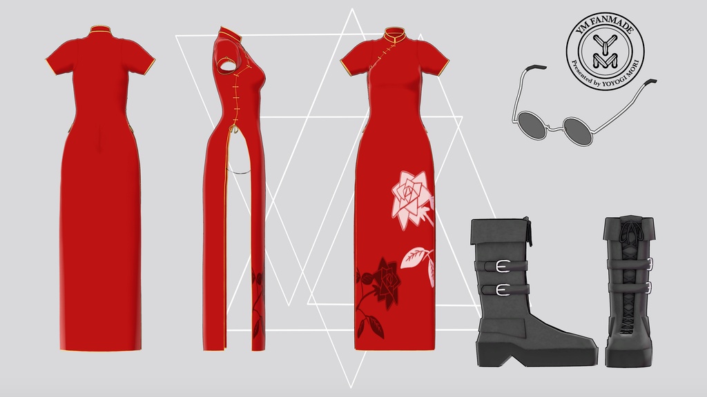 【YMファンメイド】ro⧗se【YM Body Woman S / M対応】