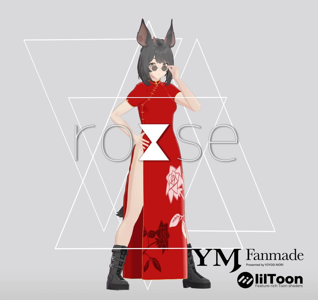 【YMファンメイド】ro⧗se【YM Body Woman S / M対応】