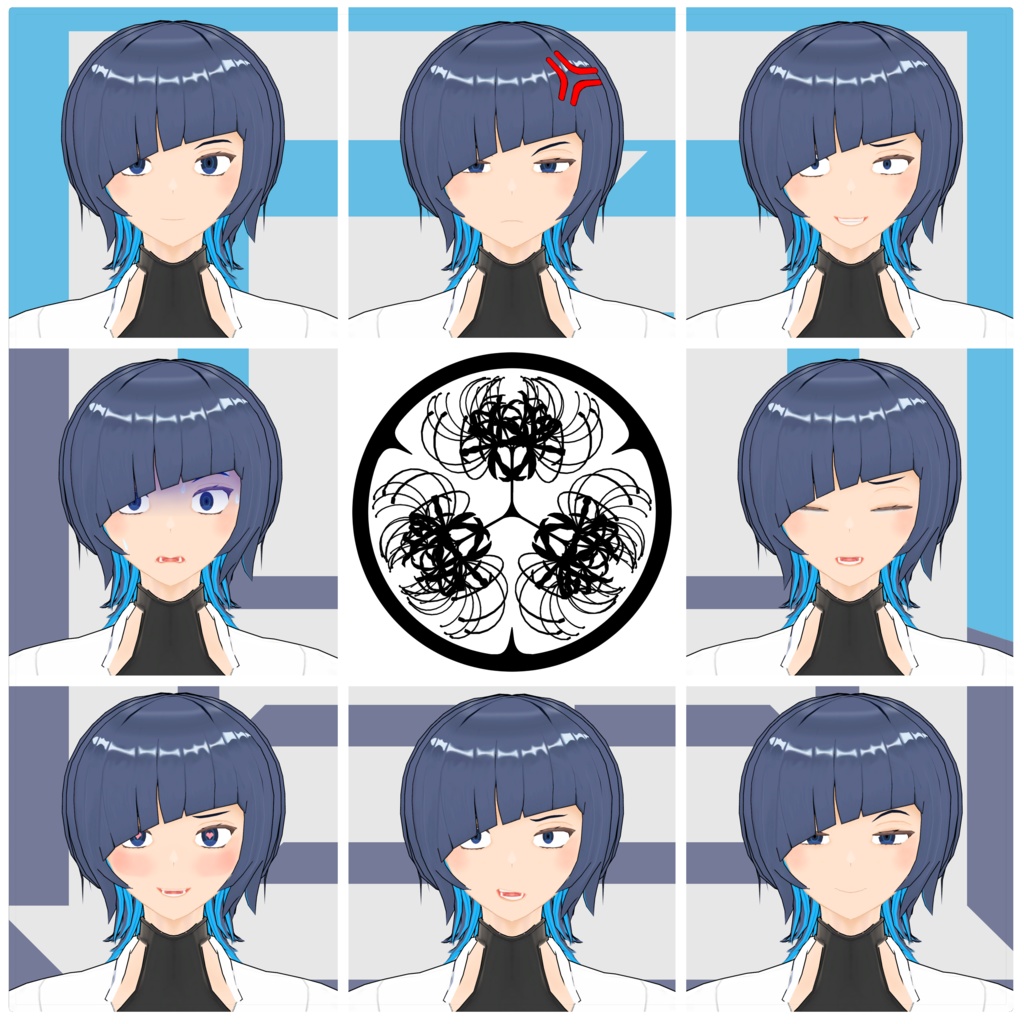 VRChat想定アバターモデル『凰-OOTORI-』