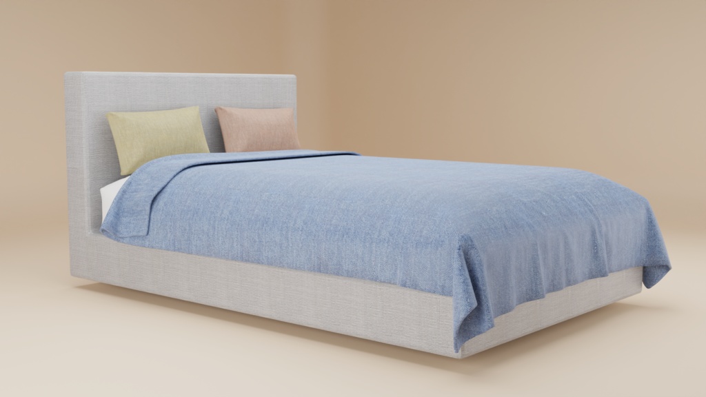 Bed_CloreateFree3DModel