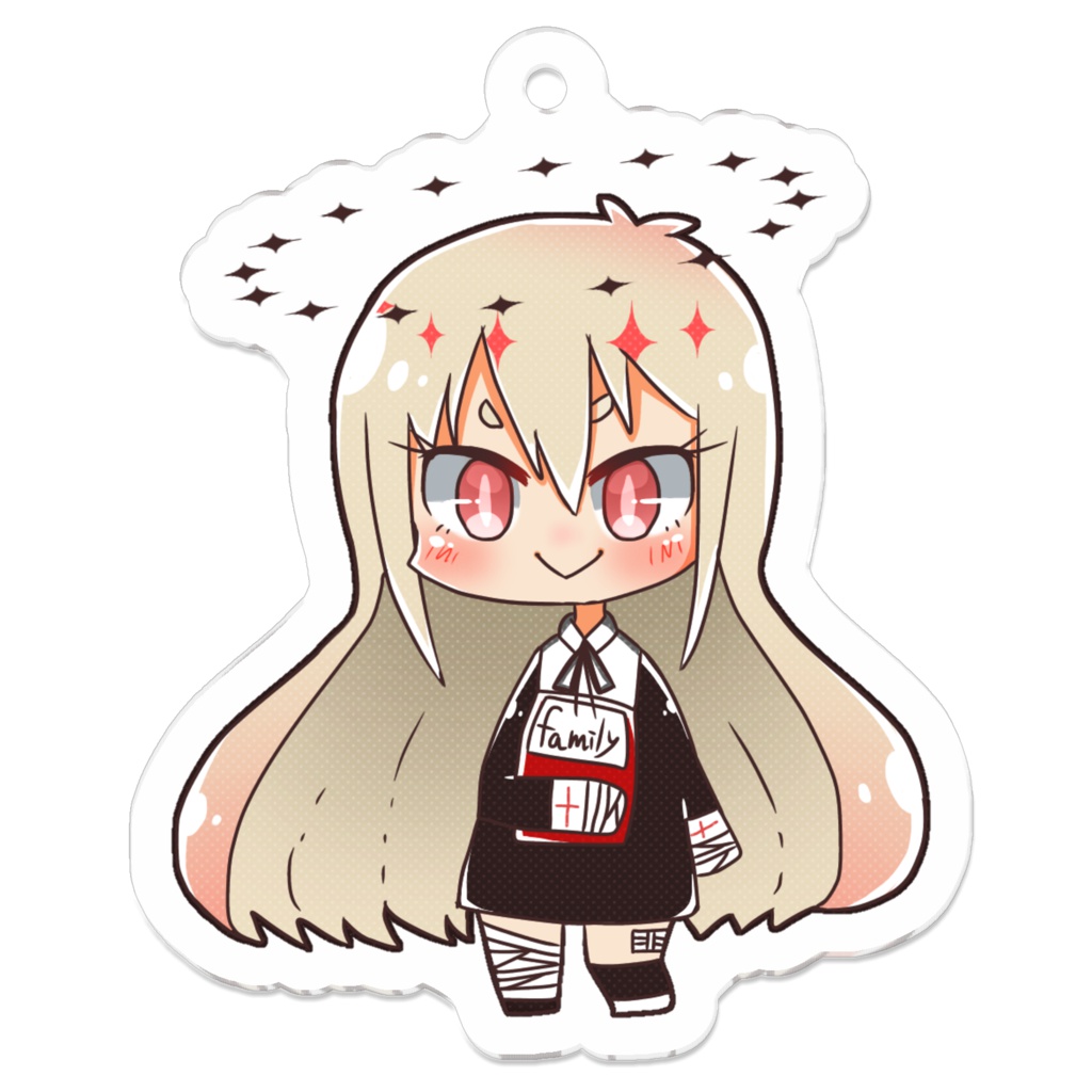 ゲキヤク(UTAU)_アクリルキーホルダー