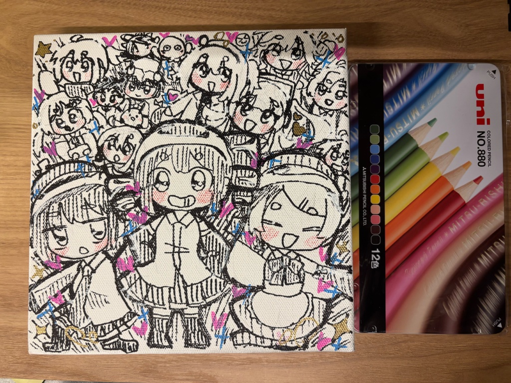 20cm×20cm キャンバスアート