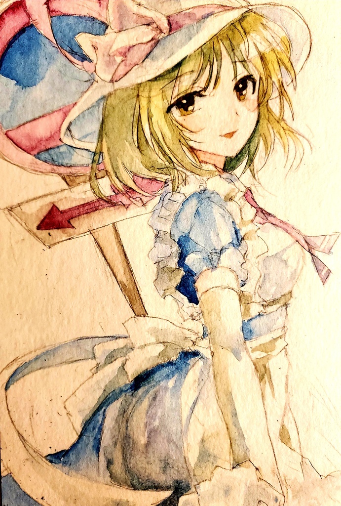 ポストカード原画 カナ・アナベラル 東方Project