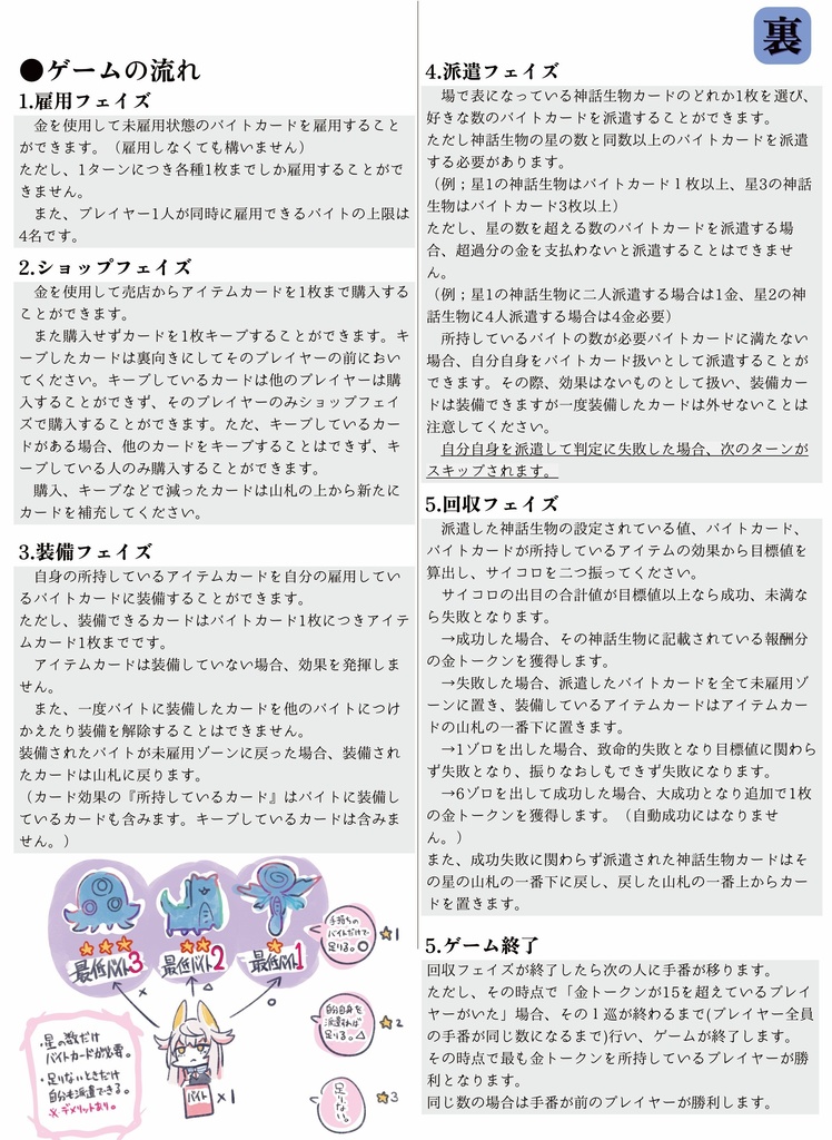 【ボードゲーム】神話生物専門金融