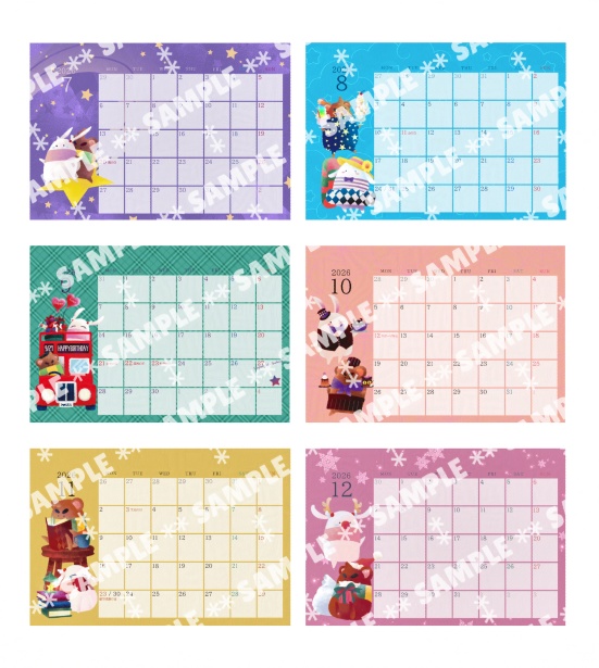 2026年ジョセシー(概念)カレンダー