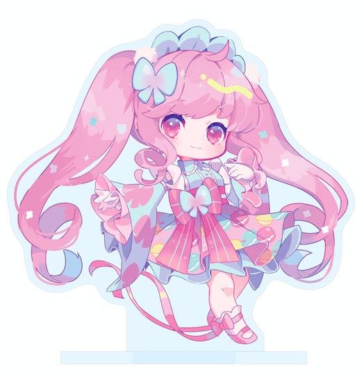 2ndデジタルシングルsdキャライラスト アクリルスタンド ２種セット Morepuri Booth
