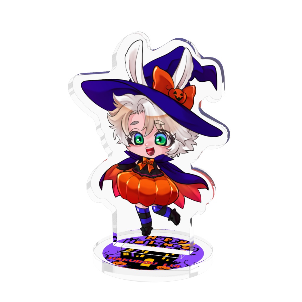 VTuber白楼ルイハロウィンアクリルフィギュア