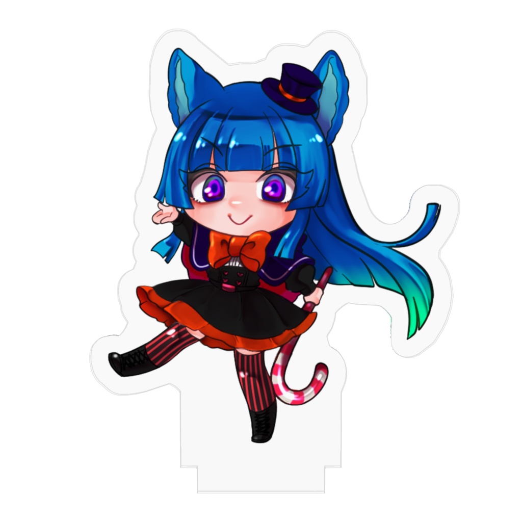 Vtuber軍荼利アルナハロウィンアクリルフィギュア