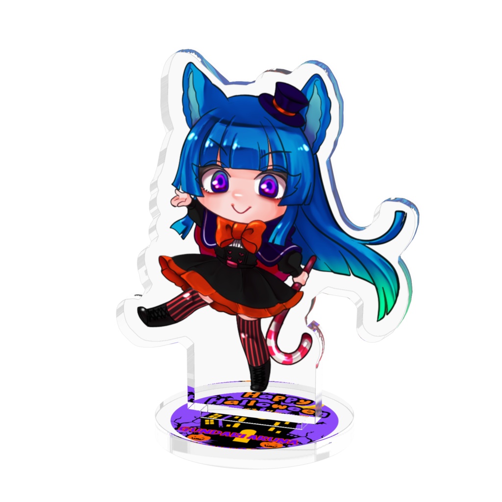 Vtuber軍荼利アルナハロウィンアクリルフィギュア