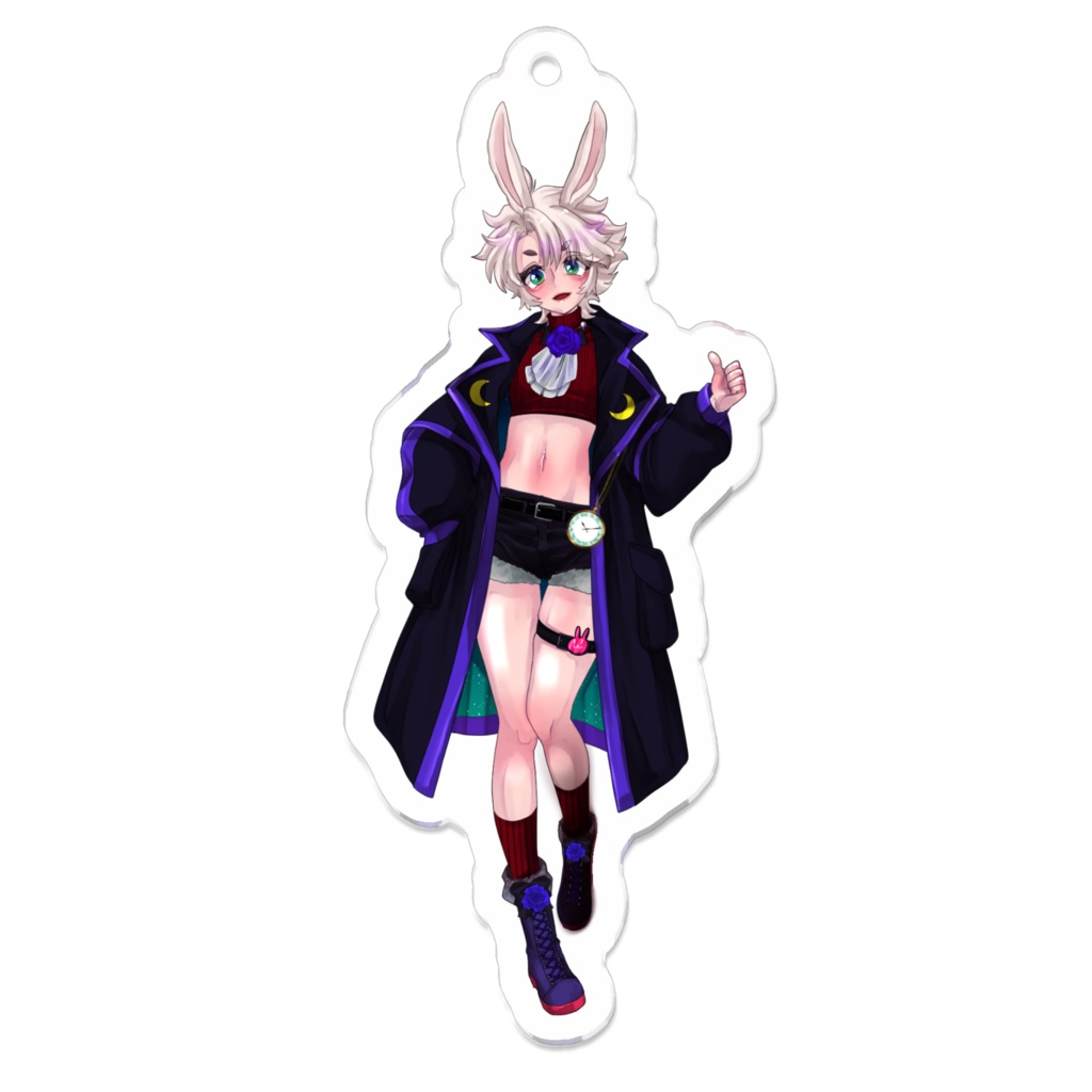 【Vtuber】白楼ルイ・アクリルキーホルダー
