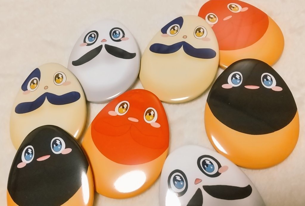 乳酸菌ちゃん型缶バッジ