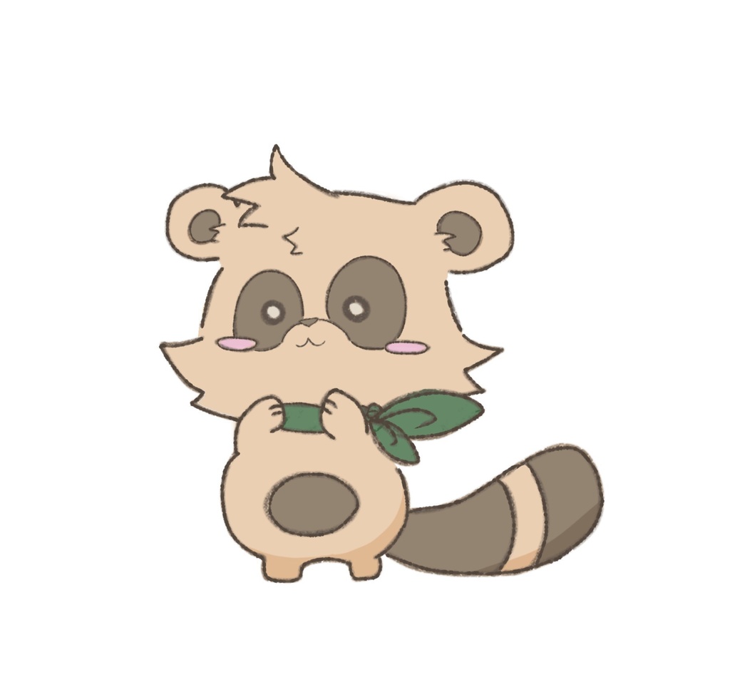 ふんすこたぬたぬ缶バッジ