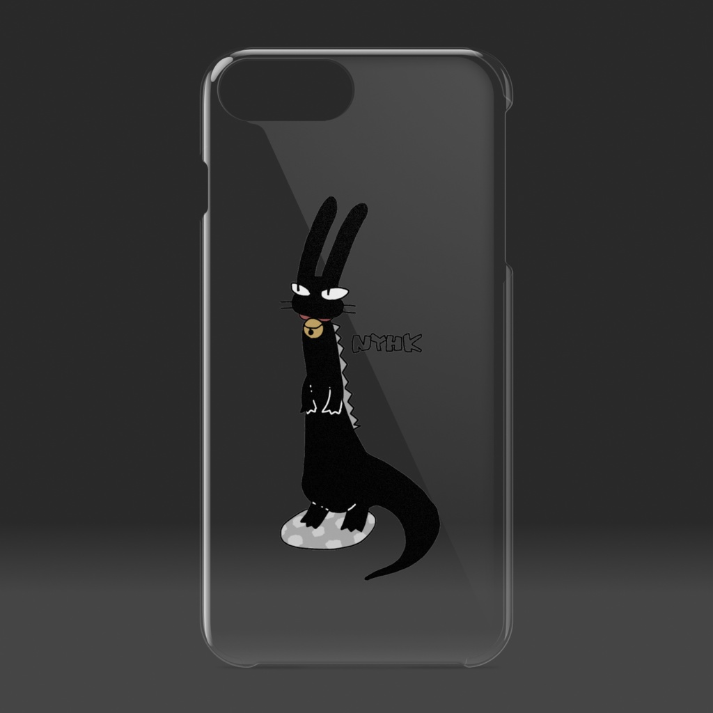 【NYHK】にゃっく クリアiPhoneケース