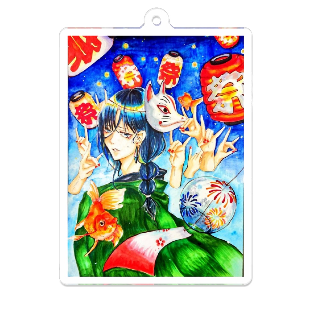 オリジナル アクリルキーホルダー