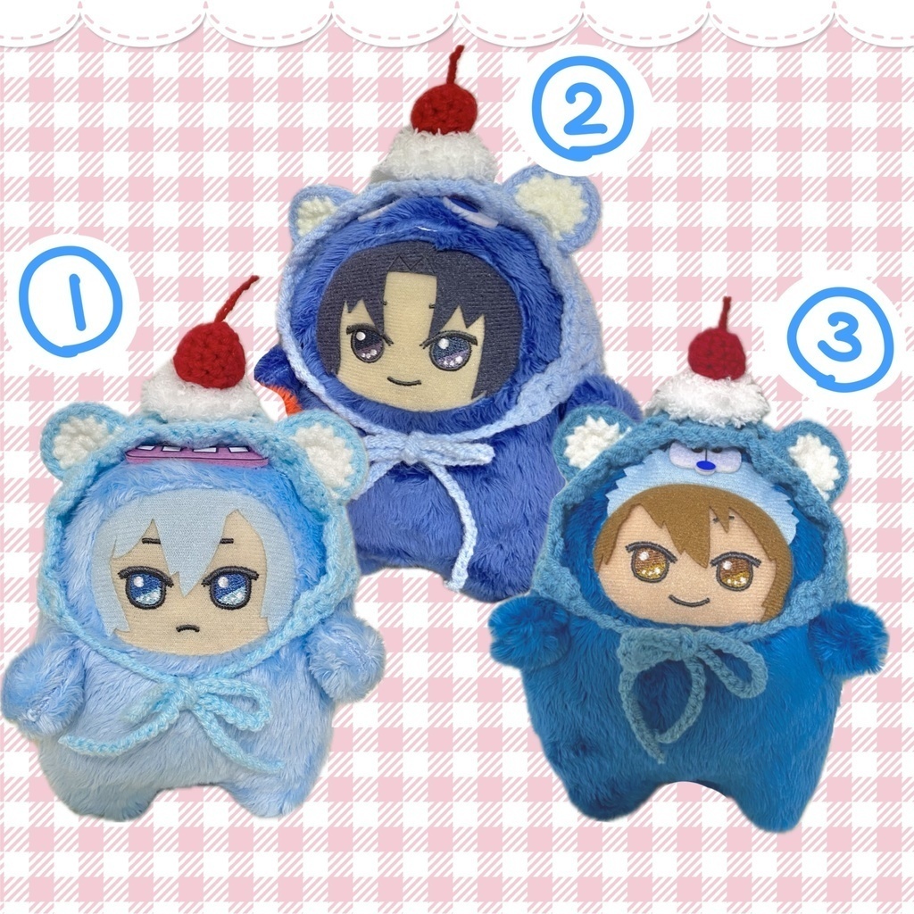 【アイナナ モンぬい】チェリーくまさんボンネット&ポシェットset