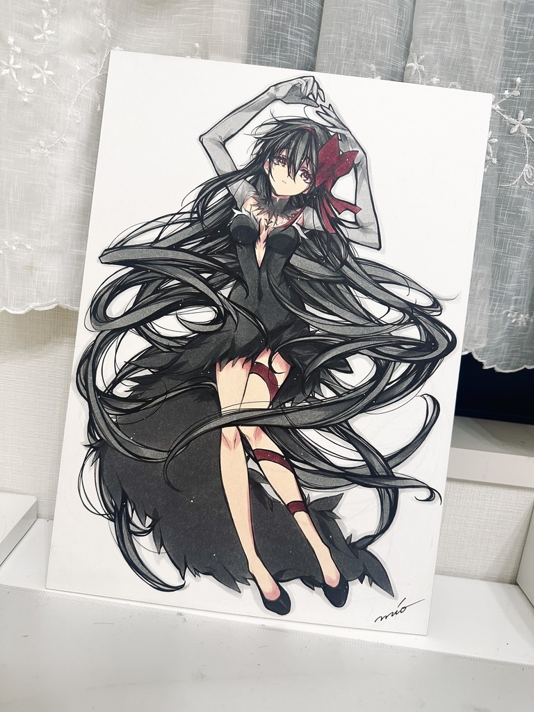 悪魔ほむら【B4】イラストボード