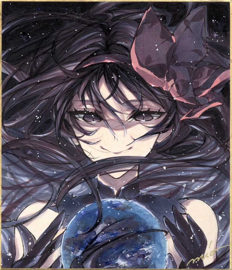 悪ほむ【中】色紙