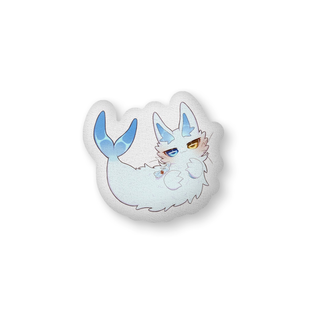 3周年記念グッズ❣️ふわふわクッション🐋🩵