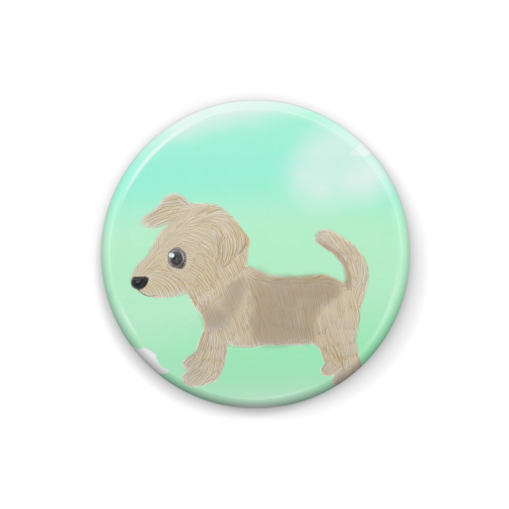 お散歩缶バッジ