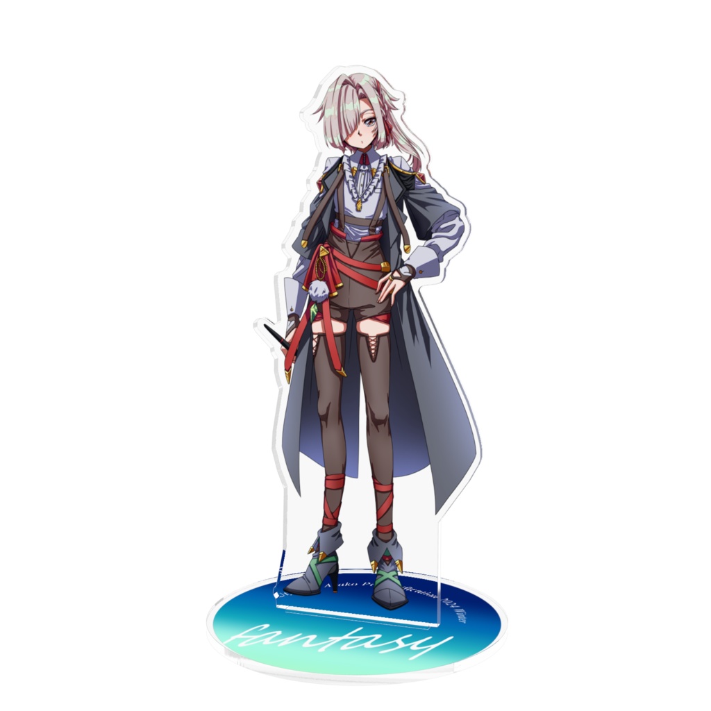 卯鳥天赤子擬人化コンテスト2024冬ファンタジー部門優勝デザインアクスタ
