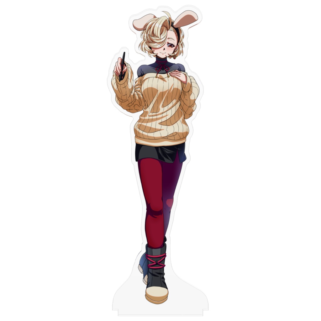 卯鳥天赤子擬人化コンテスト2024冬ファンタジー部門優勝デザインアクスタ