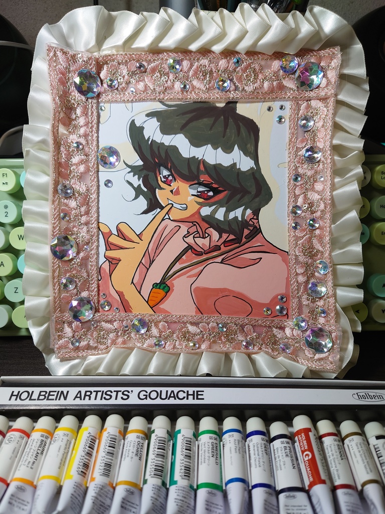 【東方】因幡てゐ【デコ色紙】