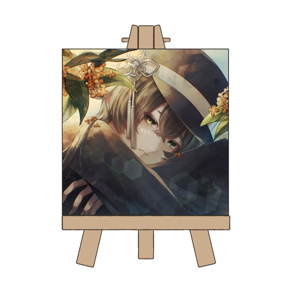 ミニキャンバス【イーゼル付き】