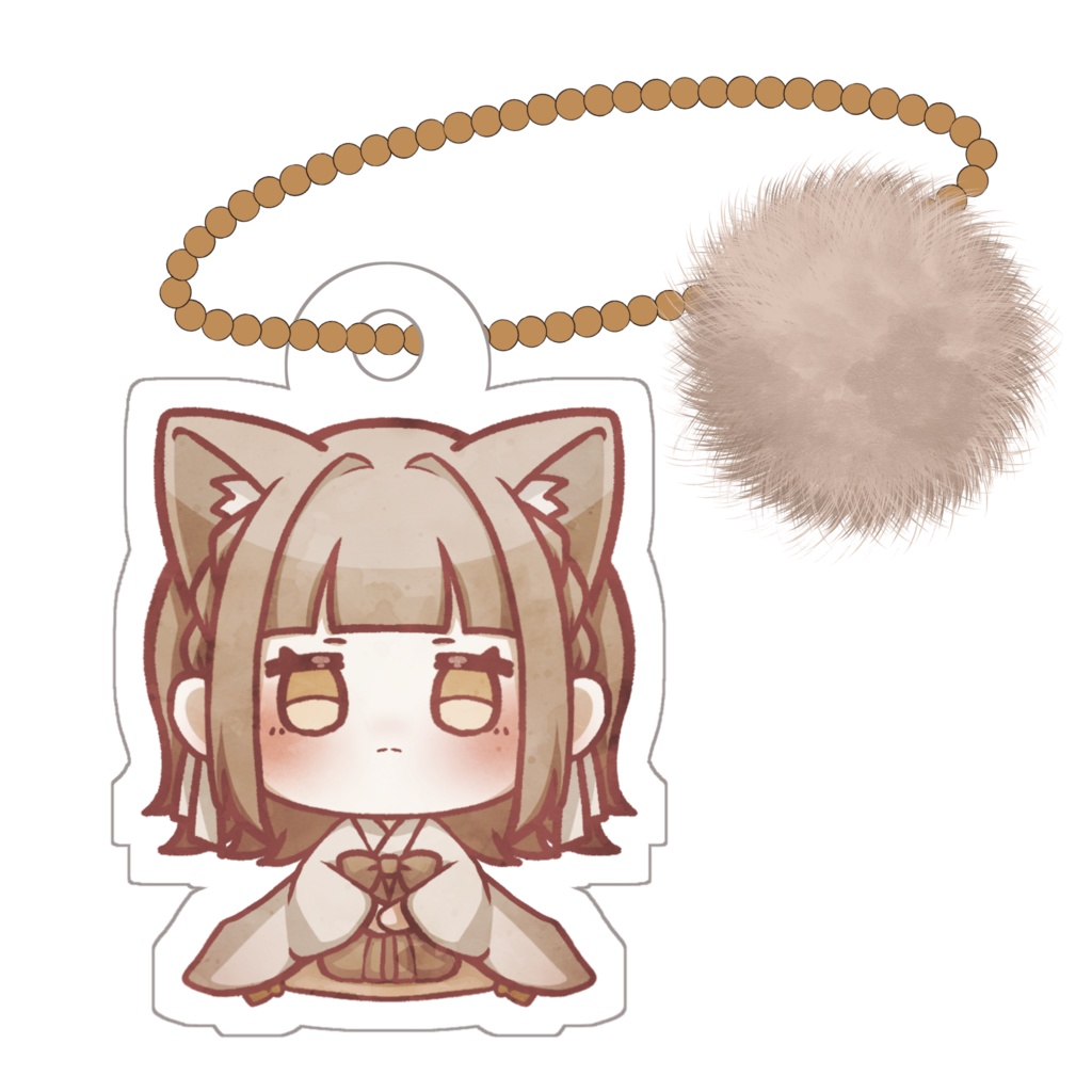 みまもりにゃんこキーホルダー