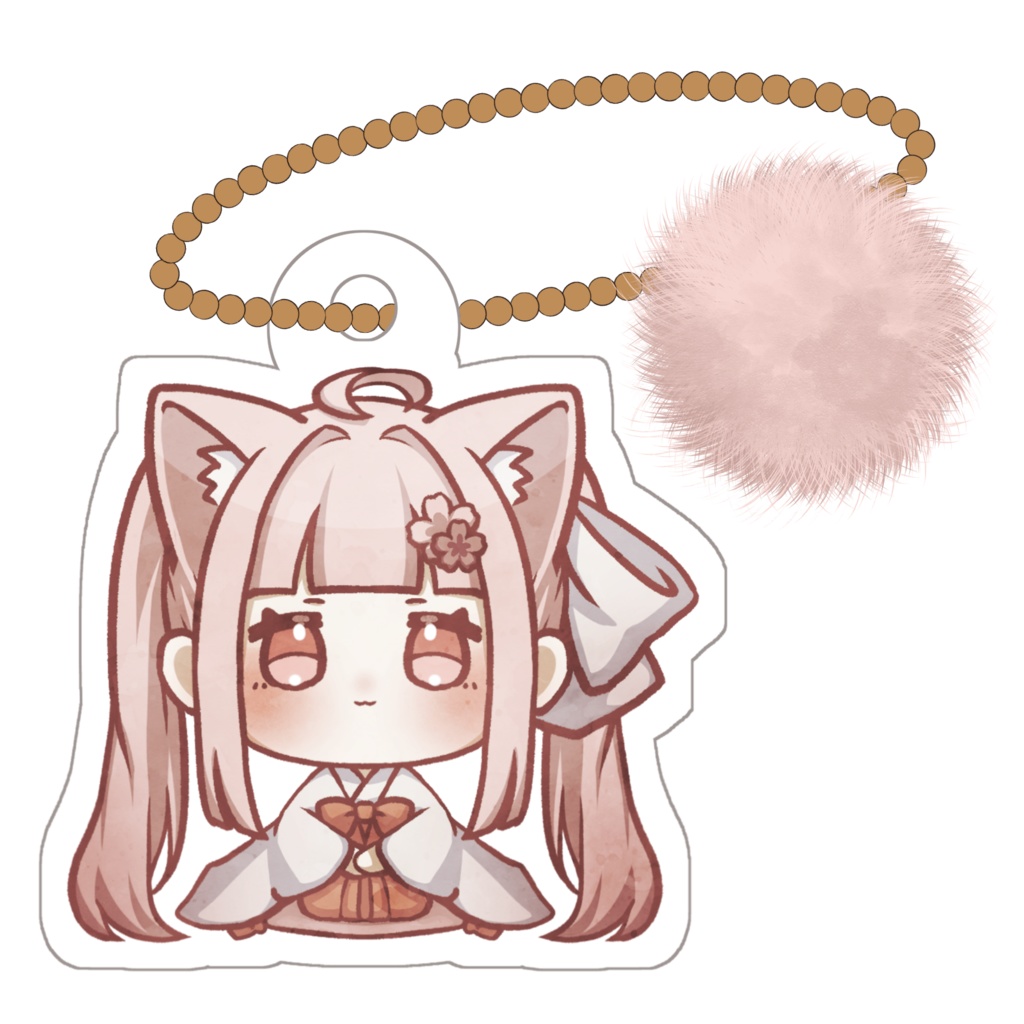 みまもりにゃんこキーホルダー