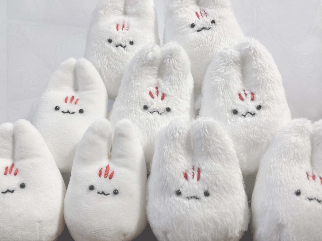 【受注生産】おきつねさまぬいキーホルダー【ハンドメイド】