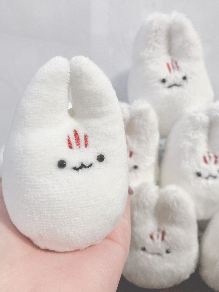 【受注生産】おきつねさまぬいキーホルダー【ハンドメイド】