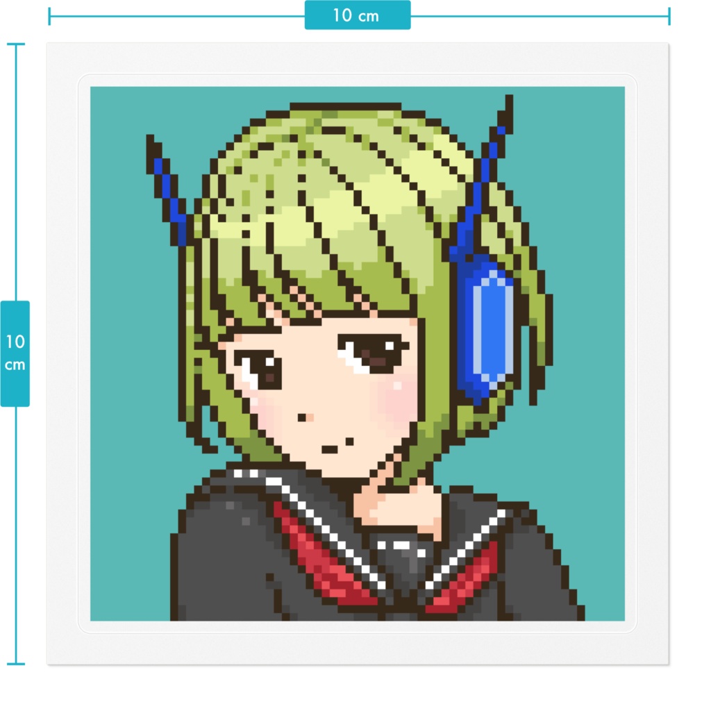 苔縄やちよ_学園ラピ_ステッカー