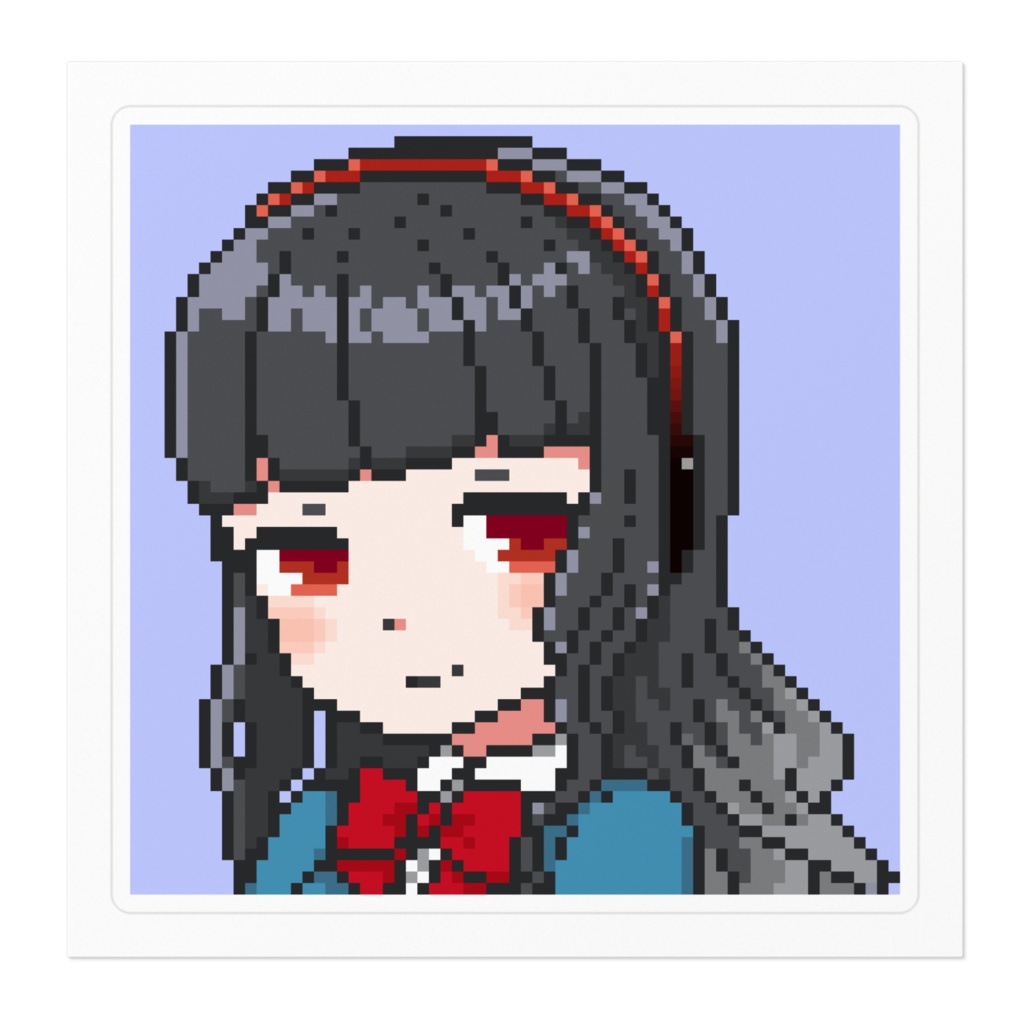 新百合うらら_学園ラピ_ステッカー