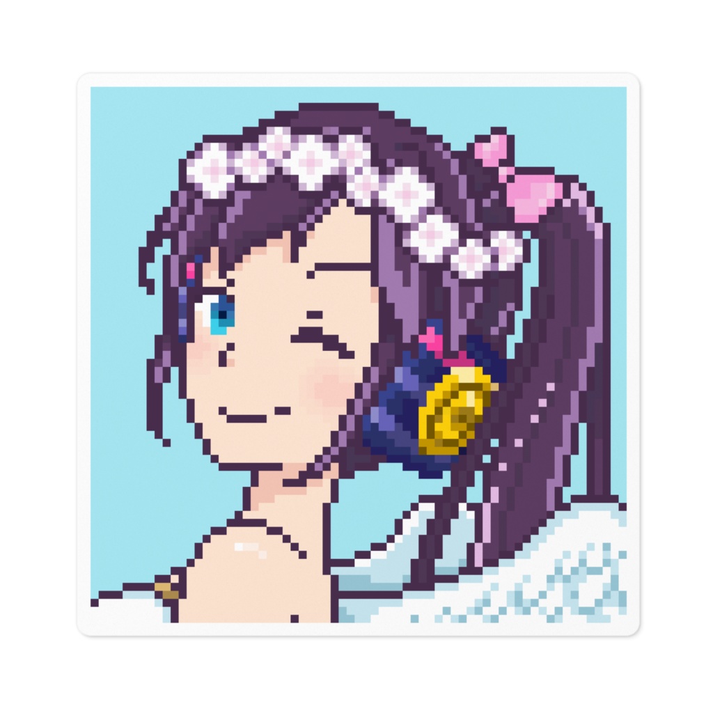 天下さや_天使ラピ_ステッカー